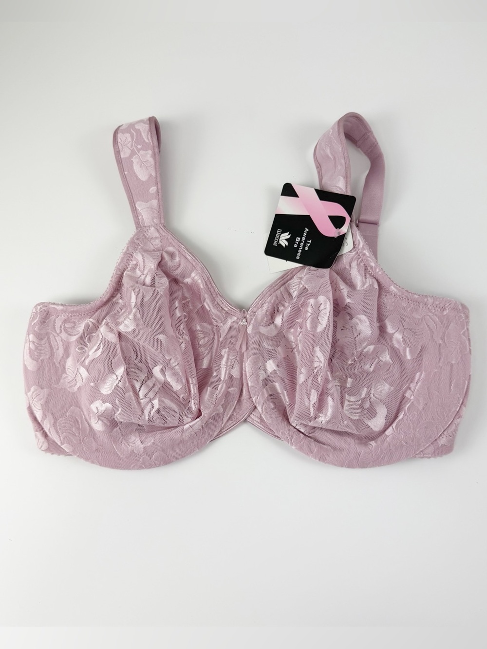 Wacoal Awareness Full Figure Seamless Bra Womens 34G Pink NWT NEW 85567